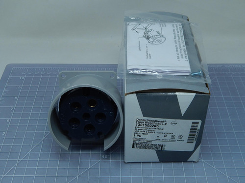 Woodhead 1301500285  60 Amp Exposition Receptacle 277/480 VAC For Sale