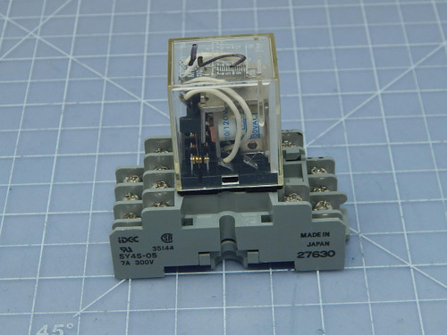 Omron  MY4-US  Relay w/ Base For Sale