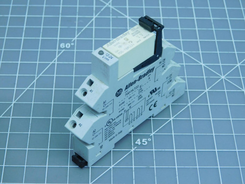 Lot of 3 Allen-Bradley 700-HLT22  Terminal Block Relay For Sale