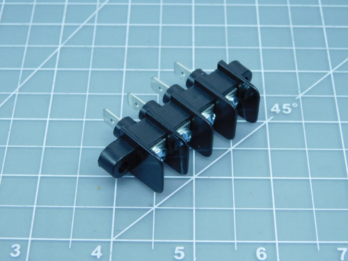 Lot of 200 Molex 0387316604  CONN BARRIER STRIP 4CIRC 0.438"	
  For Sale