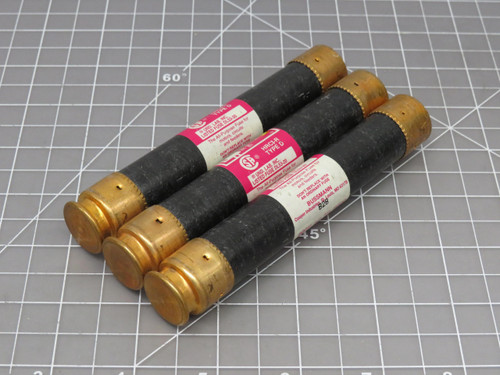 Lot of 3 Fusetron FRS-R-4  Dual Element Time Delay Fuses RK5 For Sale