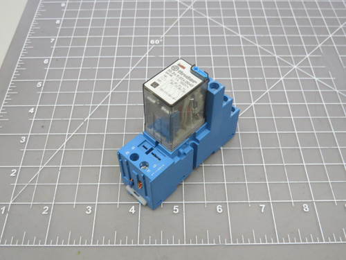 Finder TYPE 94.04 55.34.9.024.0040  Relay w Socket For Sale