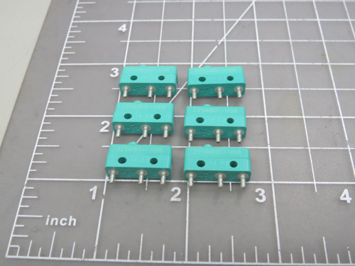Lot of 6 Micro Switch 22SM801-H58  Basic / Snap Action Switch For Sale