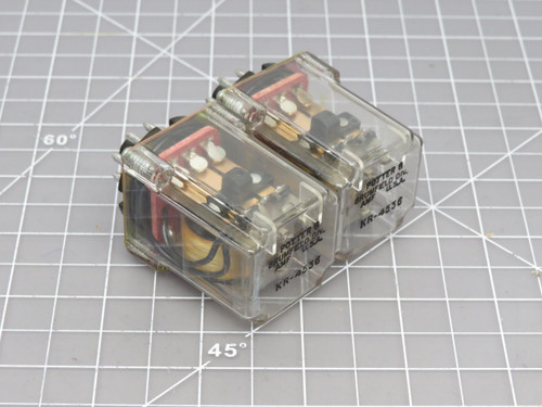 Lot of 2 Potter & Brumfield KR-4536  Relay For Sale