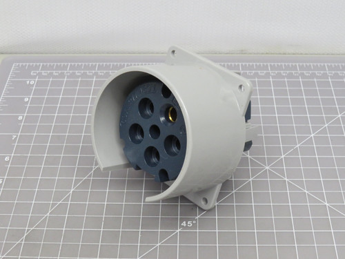 Woodhead 1301500285 Y560R 60 Amp Safeway Pin and Sleeve Device Exposition Receptacle 4 Position/5 Wire Grounding For Sale