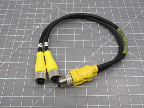 Woodhead 1200090091 884A30P03M003 Actuator Cable ILS-4P-MM/2XFE-ST/ST-0.3M-PUR For Sale