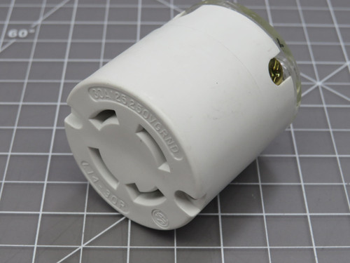 Woodhead   30 Amps NEMA L14-30R Twist Lock 4-Wire Electrical Female Plug Receptacle For Sale