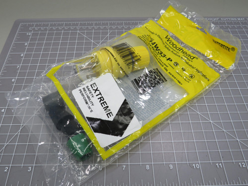 Woodhead 14W33-P  Plug-Watertite Nema 5-20 20A 125V - Yellow For Sale