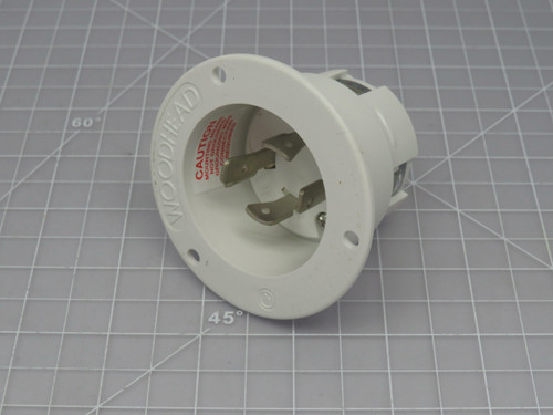Woodhead 1301490029 2674MB Safeway Flanged Inlet Nema L14-2 20A 125/250V For Sale