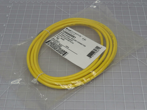 Brad Connectivity 1200860061 5AA83 Nano-Change Mollded Connector 3P Female Straight 2M 24/3 Couplerr Plug For Sale