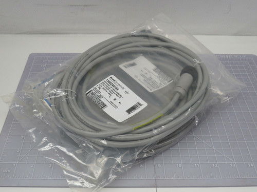 Lot of 4 Brad Connectivity 1300240194 DND01A-M040 Devicenet 5P Cable Assembly Mini-Change Male Straight 4M PVC Drop Cable For Sale