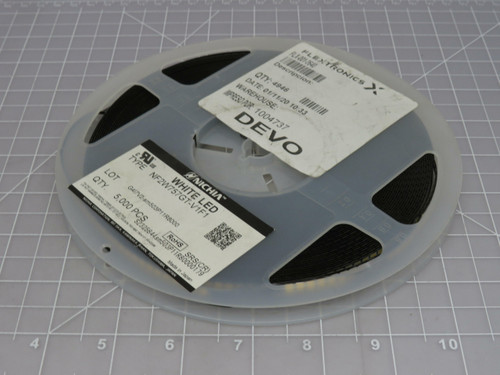 Lot of 4700 Nichia FLX-001-0640 NF2W757GT-V1F Mid Power White LED Chip with Data Sheet For Sale