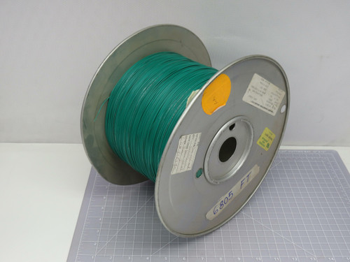 TT Electronics C500-056-006 26-7-TC-1007-/1569-5 UL/CSA RoHS Green Wire Cable Size 26 6700 FT For Sale