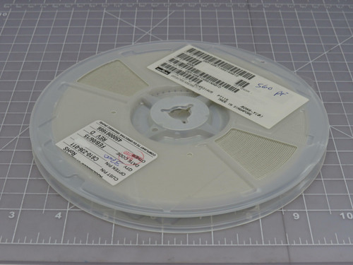 Lot of 3500 Murata Electronics GRM188R71H561KA01D C610-236-011 Multilayer Ceramic Capacitors MLCC - SMD/SMT 560PF 50V 10% 0603 For Sale