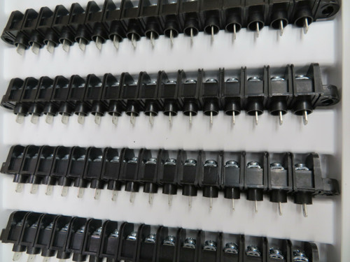 Lot of 50 Molex 0386317216 Barrier Terminal Blocks SR BTS FT 50 16 ASY For Sale