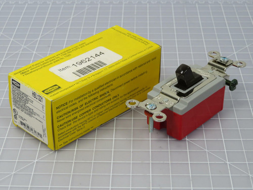 Hubbell HBL1221  Toggle Switch 20A 120-227VAC  For Sale