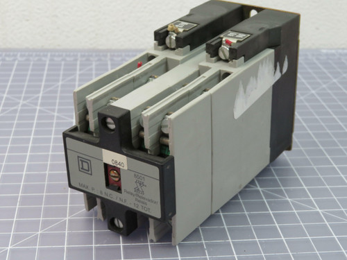 Square D 8501 Type X Relay  Industrial Control Relay  For Sale