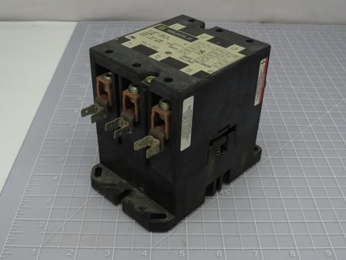 Square D DPA73 Class 8910 Contactor 600 VAC  Res Rating 94 A   For Sale
