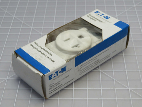 Lot of 13 Eaton 1877W-Box  Single Receptacle 20A 250V  For Sale