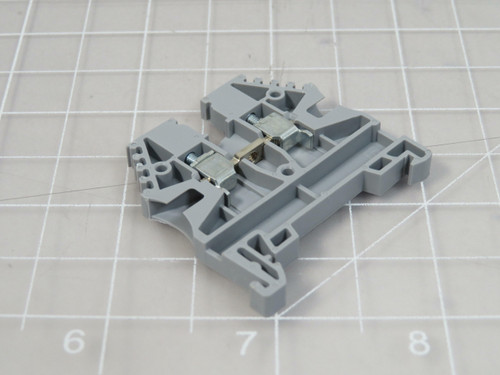 Konnect-It KN-T12GRY Gray Terminal Block 750V-24A/2.5mm2  For Sale