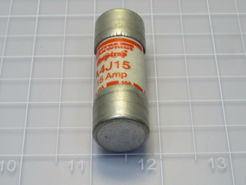 Lot of 8 Ferraz Shawmut A4J15  A4J  Amp Trap Fast- Acting Fuse  For Sale