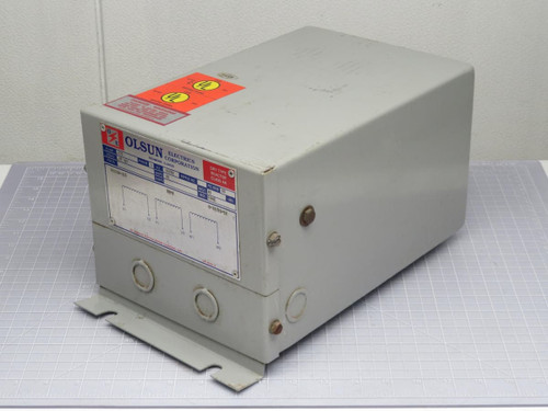OLSUN 7342 TRANSFORMER .672 KVA 3 PH T192899