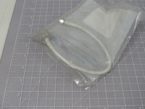 LOT OF 20 L-COM CA-RSPNMB001 COAXIAL PIGTAIL WHITE RP-SMA PLUG/N-MALE CABLE 1 IN T192239