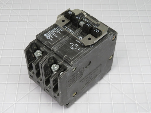 EATON BRDC230240 A3040CTN CIRCUIT BREAKER 4 POLE TYPE BRD T192253