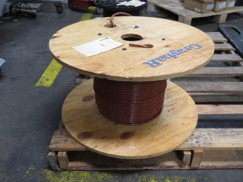 WYR THHN-AL-4-STR-BRN-CUT REEL (24 LBS)  For Sale