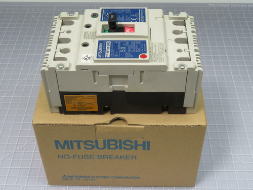 Mitsubishi NF100-SWU NF100-SWU3 No-Fuse Breaker 50 Amp  For Sale
