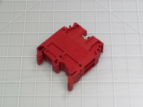Lot of 61 ABB 01050321500  Red Terminal Blocks  For Sale