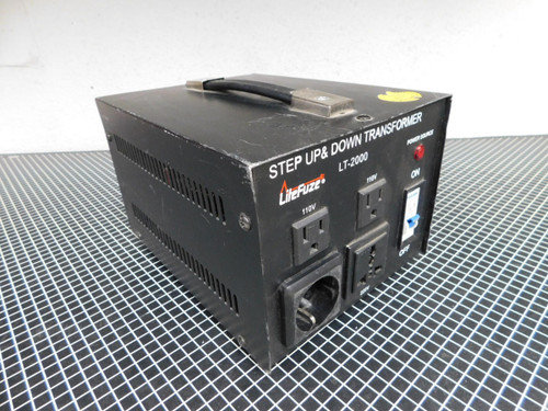 LITEFUZE LT-2000 STEP UP & DOWN TRANSFORMER M2917