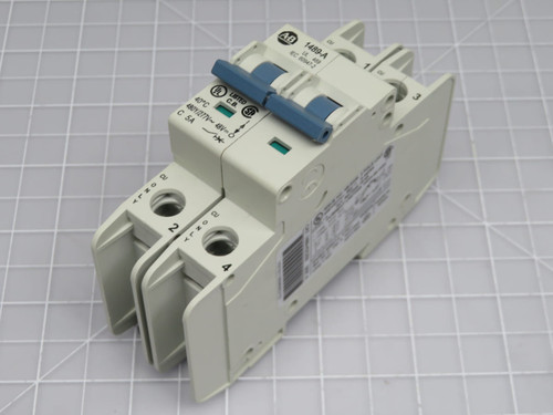 Allen Bradley  1489-A2C050 AB-5328 Current Limiting 2 Pole 5 Amp  For Sale