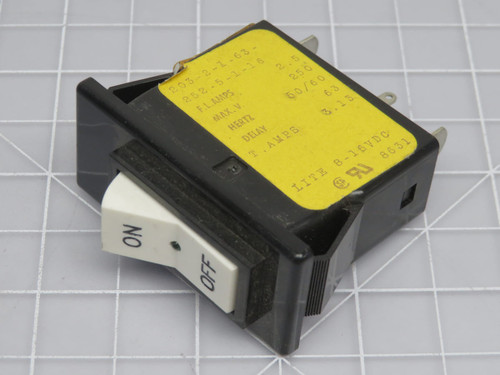 Lot of 11   203-2-1-63-252-5-1-16  Circuit Breaker Switches 2.5 Amp 250 V 50/60 Hz   For Sale