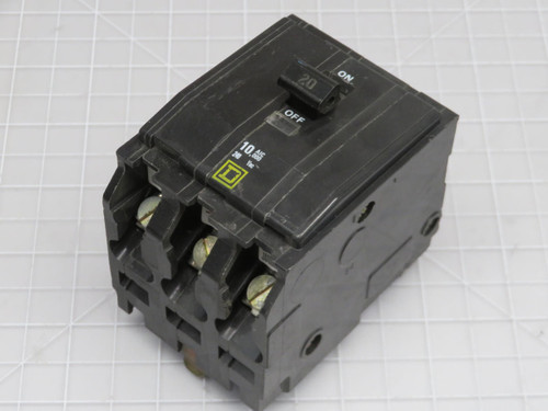 Lot of 3 Square D MJ-5437  3 Pole Type QO 10,000 AMp  For Sale