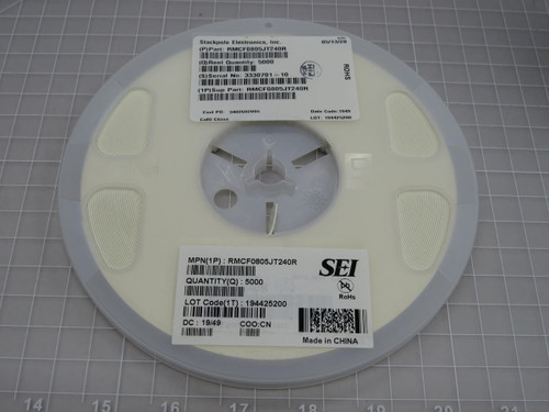 Lot of 90000 Stackpole  RMCF0805JT240R  Chip Resistor   For Sale
