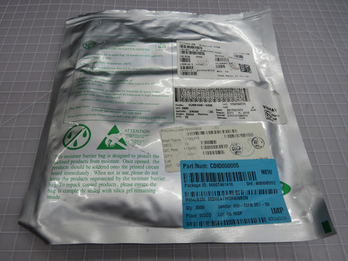 Lot of 3000 Visay  VLMB1500-GS08  Blue 472nm LED Indication - Discrete 2.8V 0402 (1005 Metric)
  For Sale