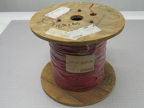Lot of 5000 FT Southwire  F200232618 TXL20-1 TXL Primary Wire 20 AWG XLPE Red  For Sale