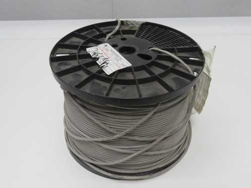 Lot of 1000 FT ICA  9PR-STRD-8  CAT 5 Network Cable Grey  For Sale