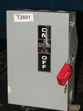 GE TH3361 HEAVY DUTY SAFETY SWITCH 600 VAC 30 A