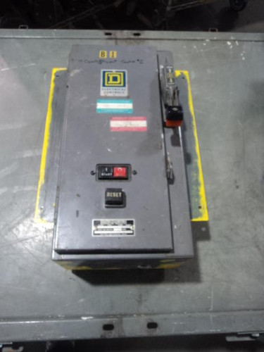 SQUARE D 8538 BG-11 30 A 600 VAC COMBINATION DISCONNECT SWITCH