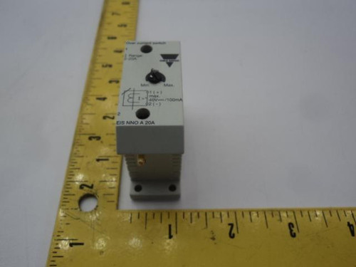 CARLO GAVAZZI EIS NNO A  OVER CURRENT SWITCH 2-20A 40V/100MA T16732