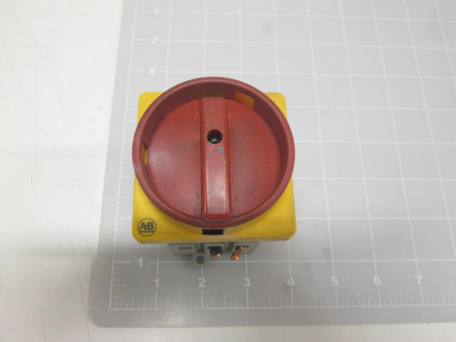 ALLEN BRADLEY 194E-E25-1753 LOAD ROTARY SWITCH T66366