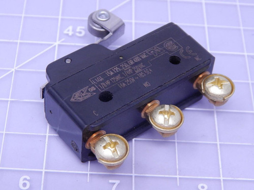 Honeywell BZ-RW842214-P4 Microswitch, Standard, Roller Lever, SPDT, Screw, 15 A T122160 For Sale