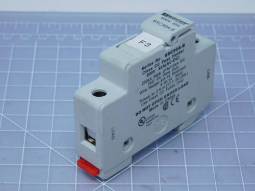 Lot of 15 Marathon Electric 6SC30A-B Marathin Class CC Fuse Holder 600 V 30 A T122624 For Sale