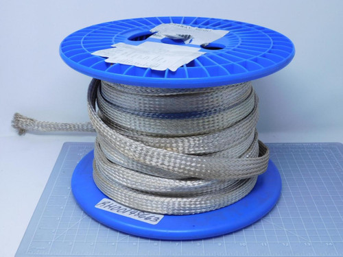 AA59569R30S1375    Silver Plated Copper Tubular Braid Sleeving For Sale