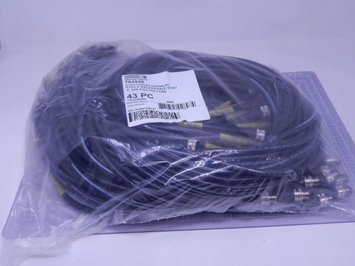 Lot of 43 BRP 764946 1302380003   Micro-Change 6 P M/F ST/ST 22/6 AWG TPE Cord 4 Ft For Sale