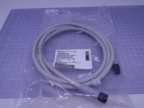 Woodhead DNDF22A-M025 1300280138   Devicenet 5 P Cable Assembly MC M/F ST/ST TPE Drop Flex Cable 2.5 M For Sale