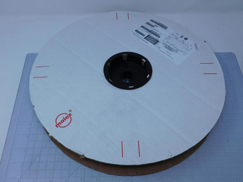 Lot of 1900 Molex 0190690109    	Ring Terminal Connector 1/4 Stud Circular 14-16 AWG Crimp For Sale