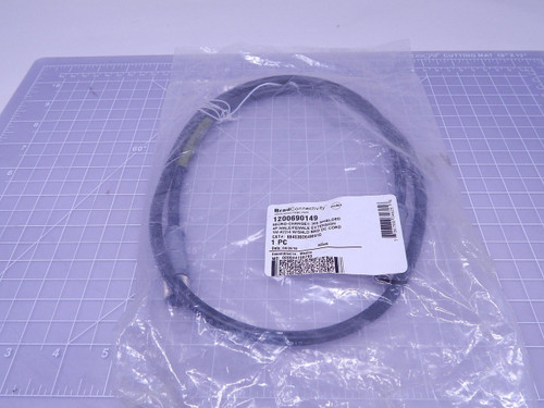 Woodhead 884S30D04M010 1200690149   MC 360 Shielded
4 P M/F Extension 22/4 w/ SHLD BRD DC Cord 1 M For Sale